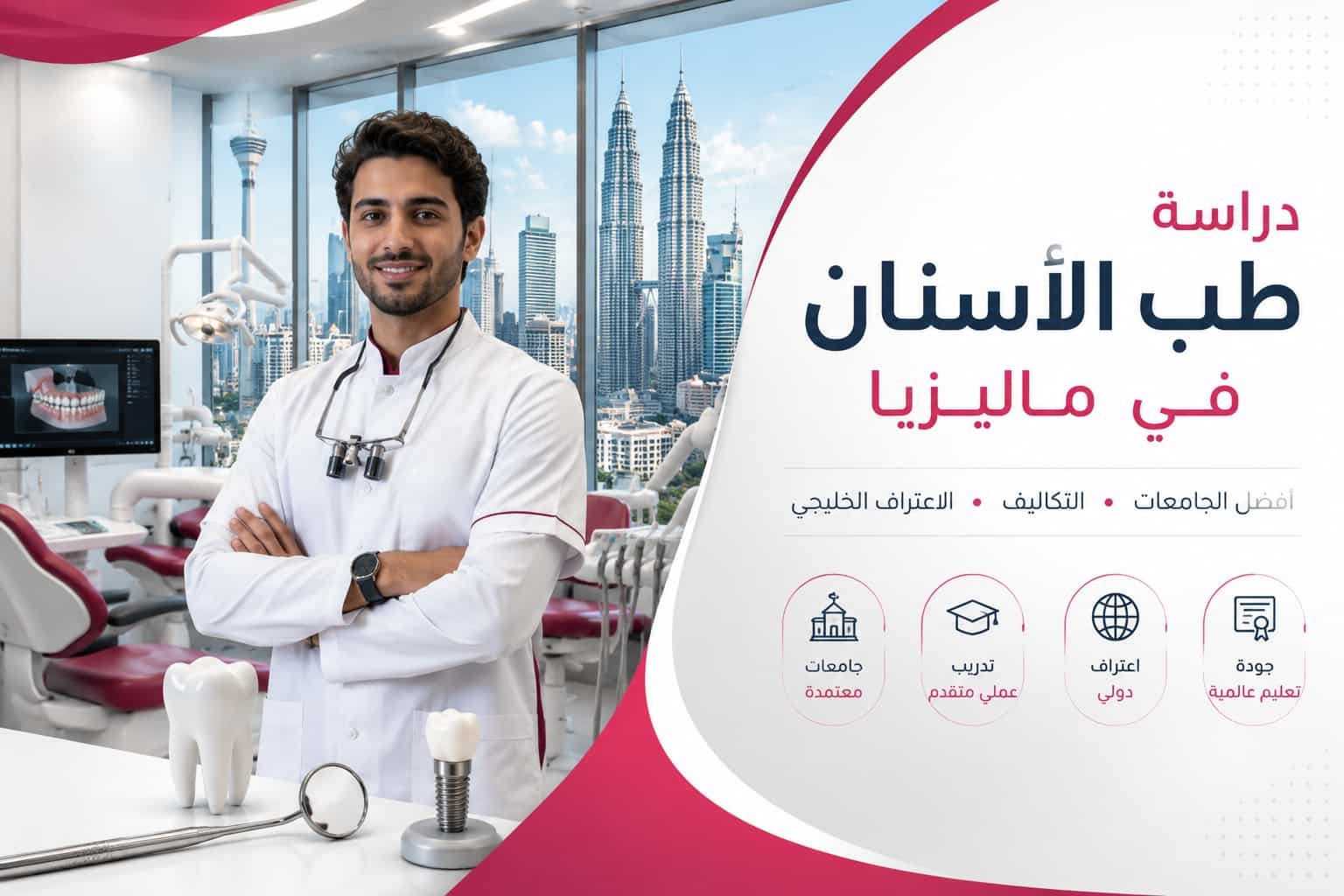 دراسة طب الاسنان في ماليزيا