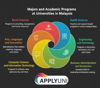Fields of study and academic programmes at the University of Malaya