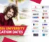 Malaysia University Application Dates