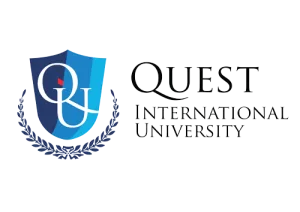 Quest International University (QIU) شعار